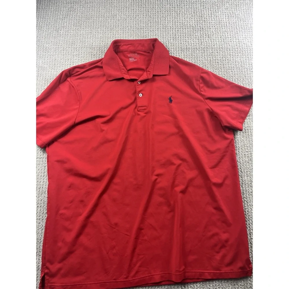 Lot Of 3 Polo Ralph Lauren Golf Polo Shirt Men's Large Performance Pima Cotton